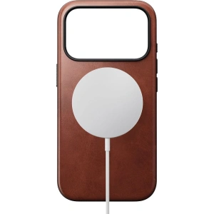 Skórzane etui NOMAD Modern Leather Case do Apple iPhone 17 Pro kompatybilne z MagSafe, skóra Horween (olde dublin)