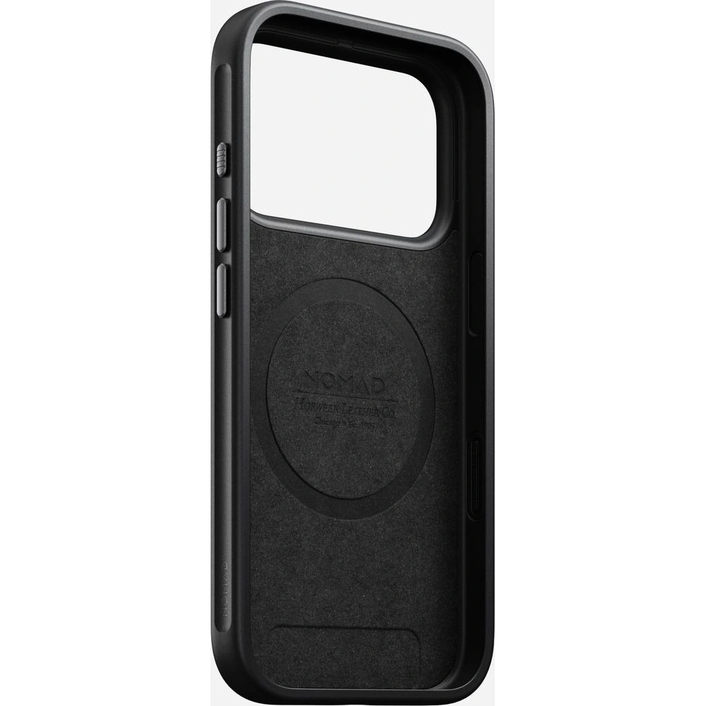 Skórzane etui NOMAD Modern Leather Case do Apple iPhone 17 Pro kompatybilne z MagSafe, skóra Horween (rustic brown)