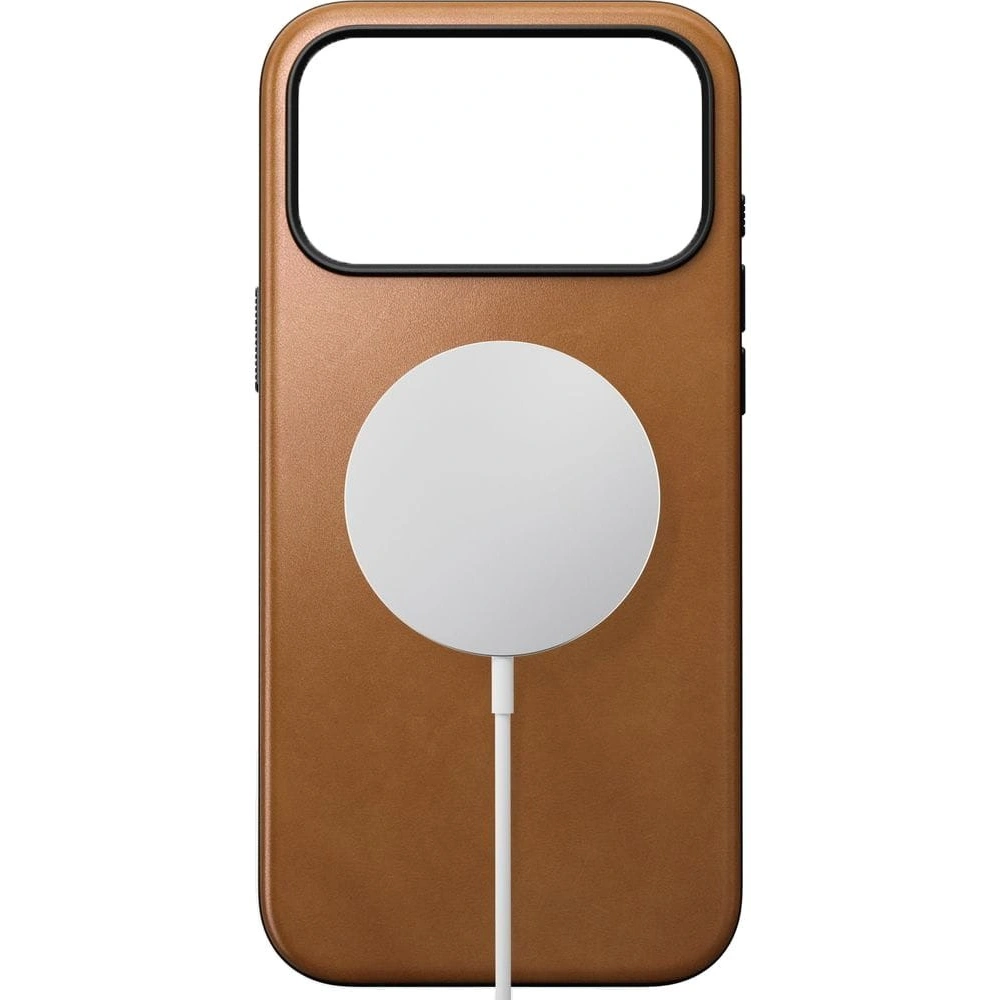 Skórzane etui NOMAD Modern Leather Case do Apple iPhone 17 Pro Max kompatybilne z MagSafe (english tan-c)