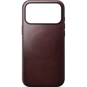 Skórzane etui NOMAD Modern Leather Case do Apple iPhone 17 Pro Max kompatybilne z MagSafe, skóra Horween (burgundy)