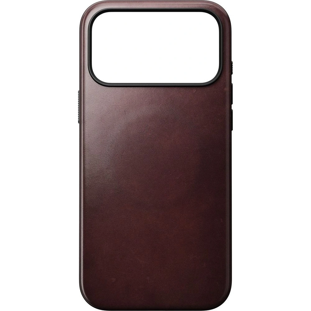 Skórzane etui NOMAD Modern Leather Case do Apple iPhone 17 Pro Max kompatybilne z MagSafe, skóra Horween (burgundy)