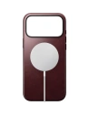Skórzane etui NOMAD Modern Leather Case do Apple iPhone 17 Pro Max kompatybilne z MagSafe, skóra Horween (burgundy)