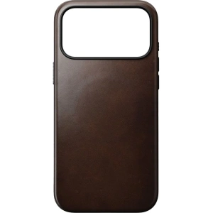 Skórzane etui NOMAD Modern Leather Case do Apple iPhone 17 Pro Max kompatybilne z MagSafe, skóra Horween (rustic brown)