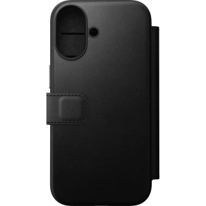 Skórzane etui NOMAD Modern Leather Folio do Apple iPhone 17 kompatybilne z MagSafe (black)