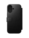 Skórzane etui NOMAD Modern Leather Folio do Apple iPhone 17 kompatybilne z MagSafe (black)