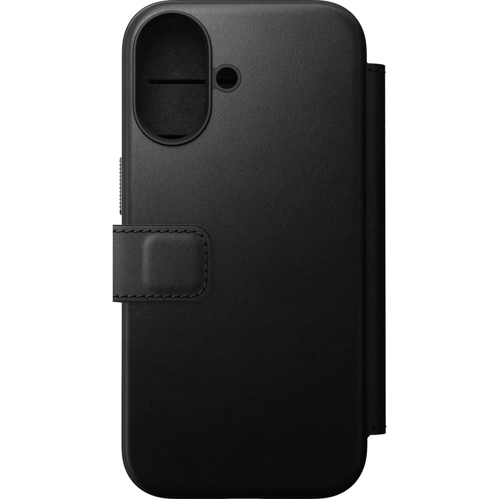 Skórzane etui NOMAD Modern Leather Folio do Apple iPhone 17 kompatybilne z MagSafe (black)