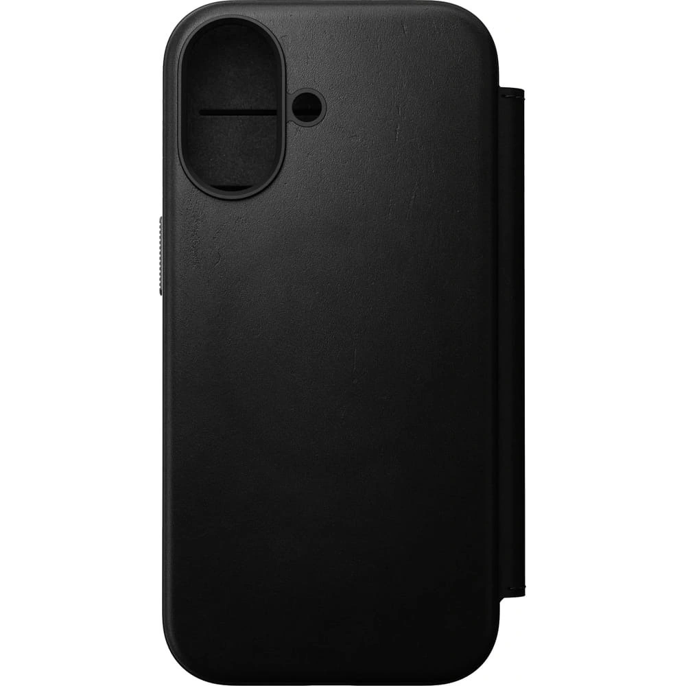 Skórzane etui NOMAD Modern Leather Folio do Apple iPhone 17 kompatybilne z MagSafe (black)