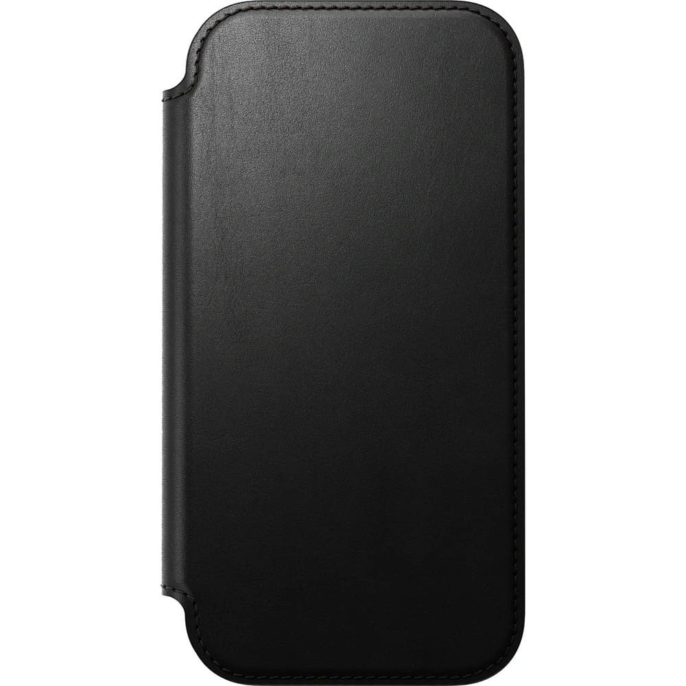 Skórzane etui NOMAD Modern Leather Folio do Apple iPhone 17 kompatybilne z MagSafe (black)