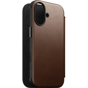 Skórzane etui NOMAD Modern Leather Folio do Apple iPhone 17 kompatybilne z MagSafe (brown)