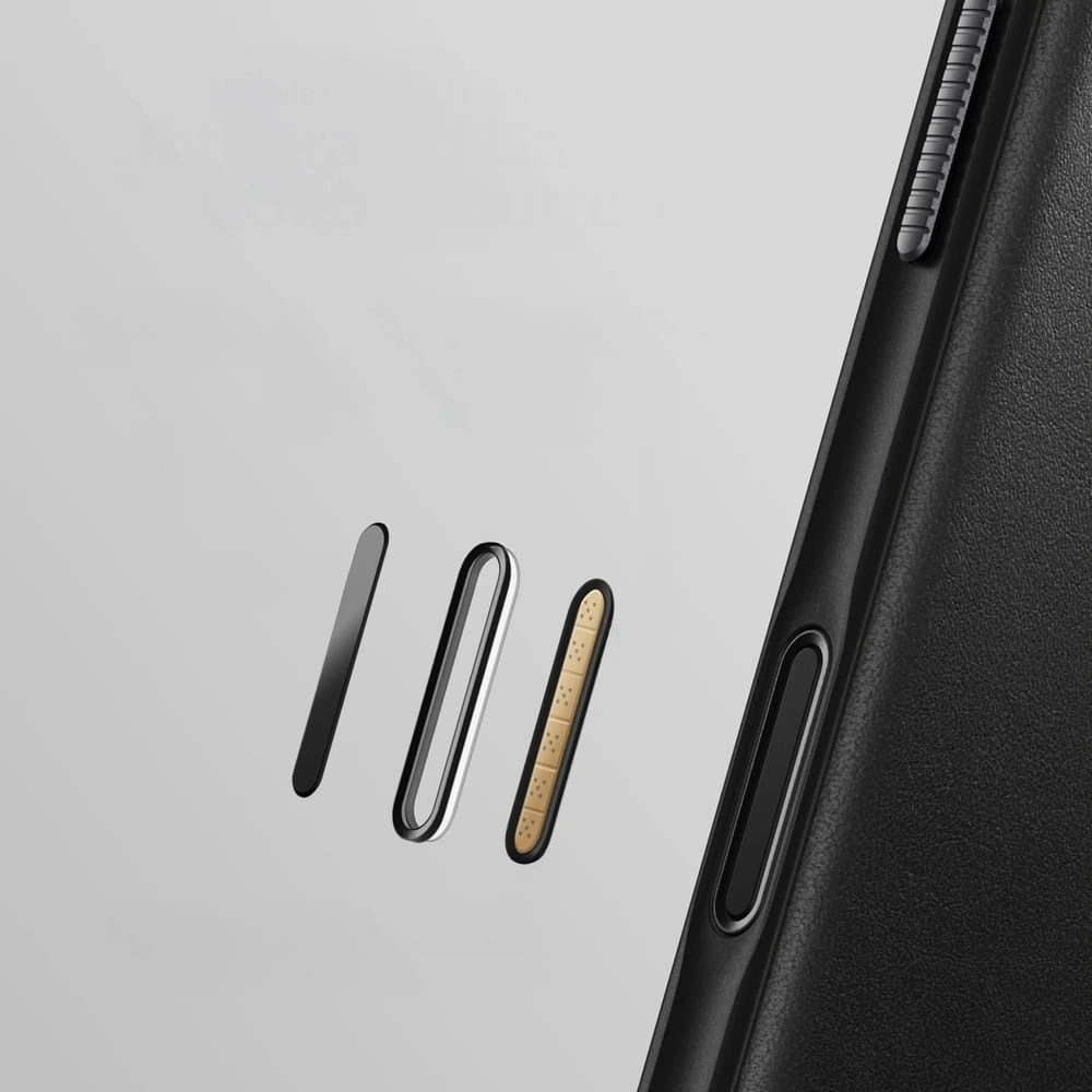 Skórzane etui NOMAD Modern Leather Folio do Apple iPhone 17 Pro kompatybilne z MagSafe (black)