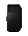 Skórzane etui NOMAD Modern Leather Folio do Apple iPhone 17 Pro kompatybilne z MagSafe (black)