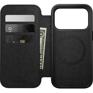 Skórzane etui NOMAD Modern Leather Folio do Apple iPhone 17 Pro kompatybilne z MagSafe (brown)