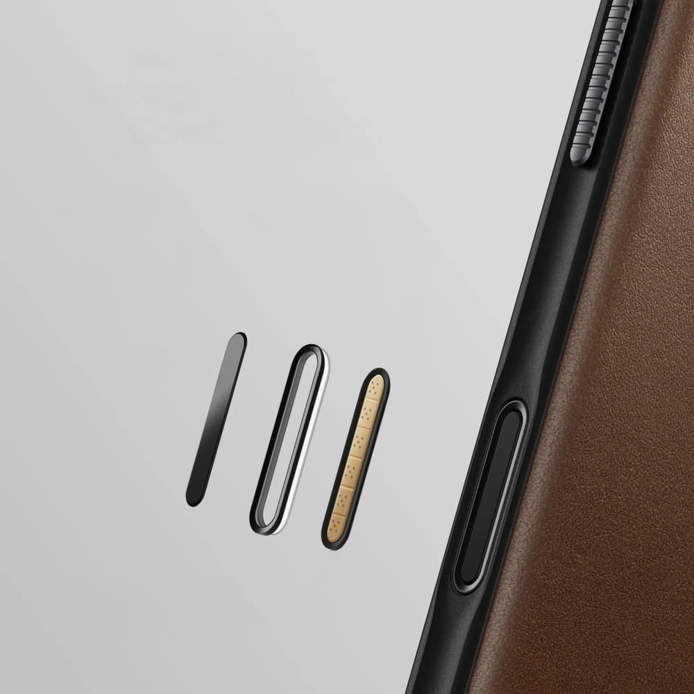 Skórzane etui NOMAD Modern Leather Folio do Apple iPhone 17 Pro kompatybilne z MagSafe (brown)