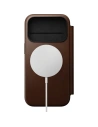 Skórzane etui NOMAD Modern Leather Folio do Apple iPhone 17 Pro kompatybilne z MagSafe (brown)