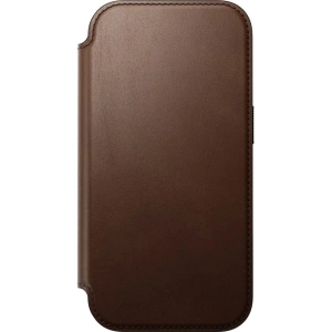 Skórzane etui NOMAD Modern Leather Folio do Apple iPhone 17 Pro kompatybilne z MagSafe (brown)
