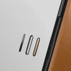 Skórzane etui NOMAD Modern Leather Folio do Apple iPhone 17 Pro kompatybilne z MagSafe (english tan-c)