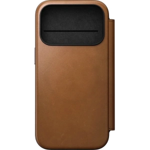 Skórzane etui NOMAD Modern Leather Folio do Apple iPhone 17 Pro kompatybilne z MagSafe (english tan-c)