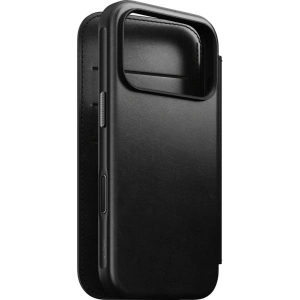 Skórzane etui NOMAD Modern Leather Folio do Apple iPhone 17 Pro kompatybilne z MagSafe, skóra Horween (black)