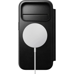 Skórzane etui NOMAD Modern Leather Folio do Apple iPhone 17 Pro kompatybilne z MagSafe, skóra Horween (black)