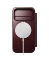 Skórzane etui NOMAD Modern Leather Folio do Apple iPhone 17 Pro kompatybilne z MagSafe, skóra Horween (burgundy)