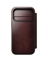 Skórzane etui NOMAD Modern Leather Folio do Apple iPhone 17 Pro kompatybilne z MagSafe, skóra Horween (burgundy)