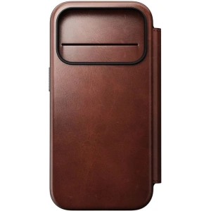 Skórzane etui NOMAD Modern Leather Folio do Apple iPhone 17 Pro kompatybilne z MagSafe, skóra Horween (olde dublin)