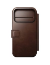 Skórzane etui NOMAD Modern Leather Folio do Apple iPhone 17 Pro Max kompatybilne z MagSafe, skóra Horween (rustic brown)