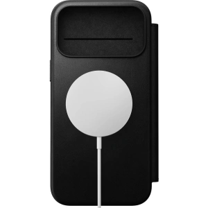 Skórzane etui NOMAD Modern Leather Folio do Apple iPhone 17 Pro Max kompatybilne z MagSafe (black)
