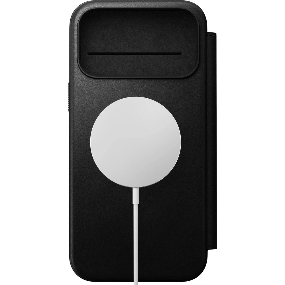 Skórzane etui NOMAD Modern Leather Folio do Apple iPhone 17 Pro Max kompatybilne z MagSafe (black)
