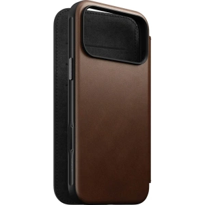 Skórzane etui NOMAD Modern Leather Folio do Apple iPhone 17 Pro Max kompatybilne z MagSafe (brown)
