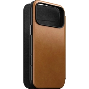 Skórzane etui NOMAD Modern Leather Folio do Apple iPhone 17 Pro Max kompatybilne z MagSafe (english tan-c)