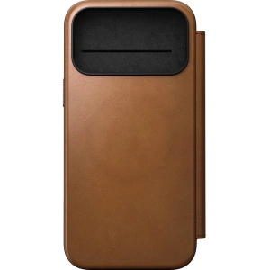 Skórzane etui NOMAD Modern Leather Folio do Apple iPhone 17 Pro Max kompatybilne z MagSafe (english tan-c)