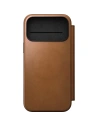 Skórzane etui NOMAD Modern Leather Folio do Apple iPhone 17 Pro Max kompatybilne z MagSafe (english tan-c)