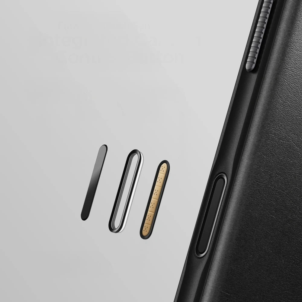 Skórzane etui NOMAD Modern Leather Folio do Apple iPhone 17 Pro Max kompatybilne z MagSafe, skóra Horween (black)