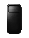 Skórzane etui NOMAD Modern Leather Folio do Apple iPhone 17 Pro Max kompatybilne z MagSafe, skóra Horween (black)