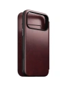 Skórzane etui NOMAD Modern Leather Folio do Apple iPhone 17 Pro Max kompatybilne z MagSafe, skóra Horween (burgundy)
