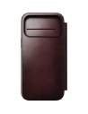 Skórzane etui NOMAD Modern Leather Folio do Apple iPhone 17 Pro Max kompatybilne z MagSafe, skóra Horween (burgundy)