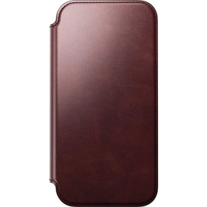 Skórzane etui NOMAD Modern Leather Folio do Apple iPhone 17 Pro Max kompatybilne z MagSafe, skóra Horween (burgundy)