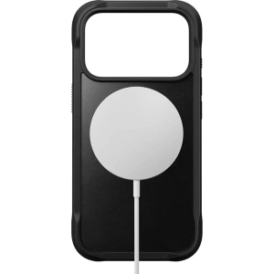 Skórzane etui NOMAD Rugged Leather Case do Apple iPhone 17 Pro kompatybilne z MagSafe, skóra Horween (black)