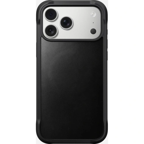 Skórzane etui NOMAD Rugged Leather Case do Apple iPhone 17 Pro Max kompatybilne z MagSafe, skóra Horween (black)