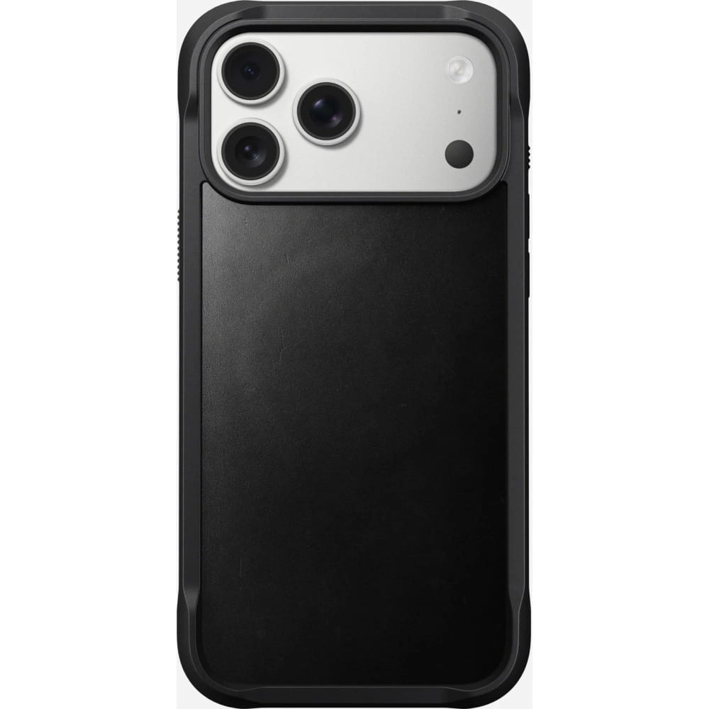 Skórzane etui NOMAD Rugged Leather Case do Apple iPhone 17 Pro Max kompatybilne z MagSafe, skóra Horween (black)