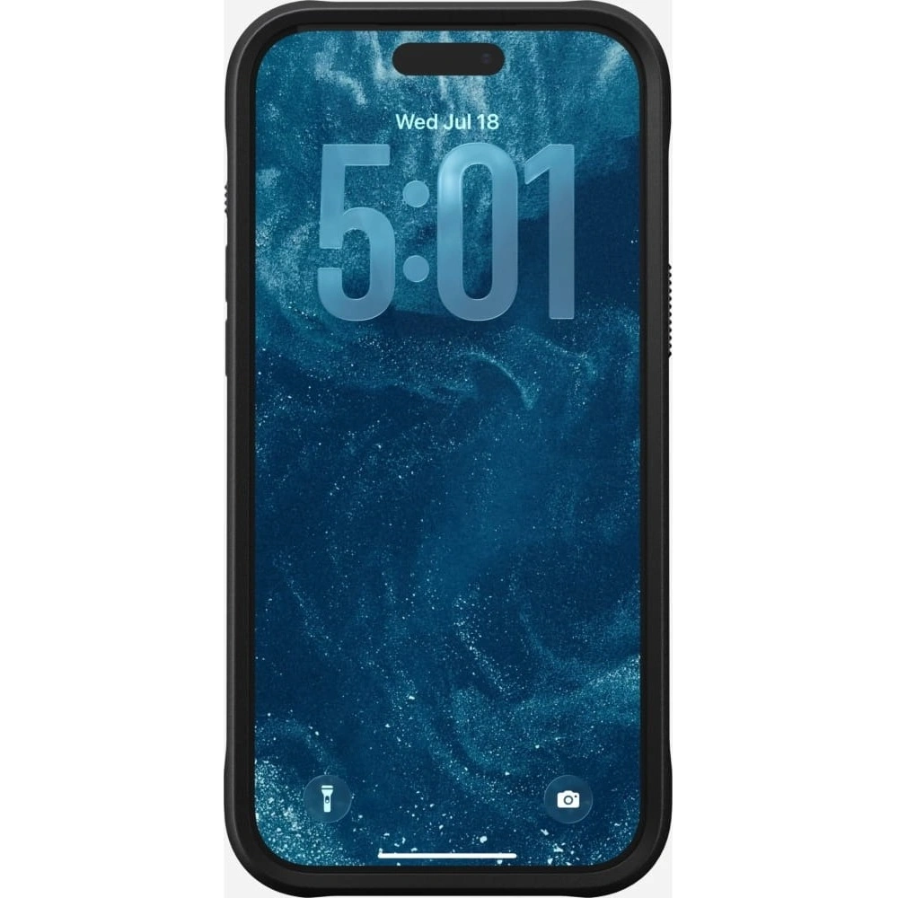 Skórzane etui NOMAD Rugged Leather Case do Apple iPhone 17 Pro Max kompatybilne z MagSafe, skóra Horween (black)