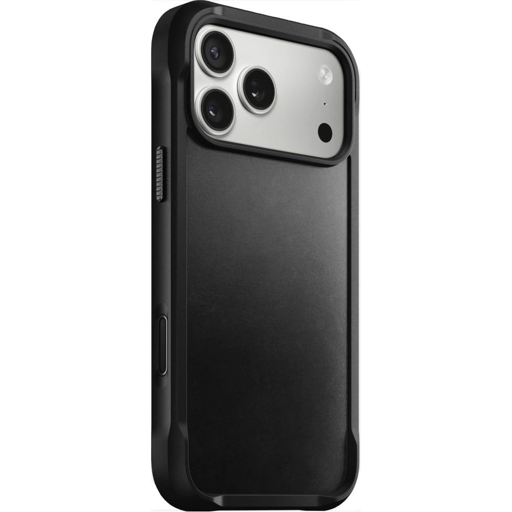 Skórzane etui NOMAD Rugged Leather Case do Apple iPhone 17 Pro Max kompatybilne z MagSafe, skóra Horween (black)