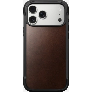 Skórzane etui NOMAD Rugged Leather Case do Apple iPhone 17 Pro Max kompatybilne z MagSafe, skóra Horween (rustic brown)