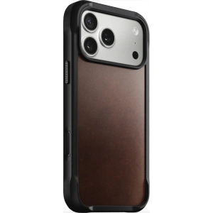 Skórzane etui NOMAD Rugged Leather Case do Apple iPhone 17 Pro Max kompatybilne z MagSafe, skóra Horween (rustic brown)