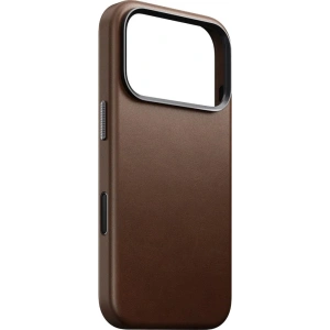 Skórzane etui NOMAD Traditional Leather Case do Apple iPhone 17 Pro kompatybilne z MagSafe (brown)