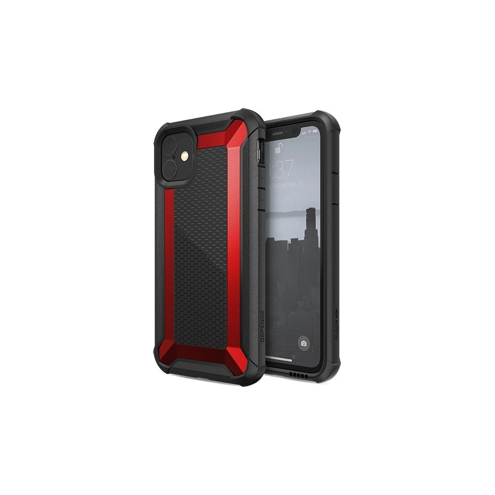 Hurtownia GSM - Etui blindat X-Doria Defense Tactical Apple iPhone 11 (Test de cădere 3m) (Roșu) - XDR042RED - {ean13} - Hurt