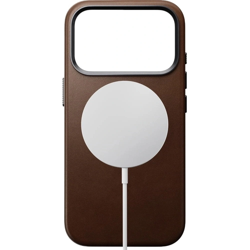 Skórzane etui NOMAD Traditional Leather Case do Apple iPhone 17 Pro kompatybilne z MagSafe (brown)