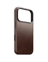 Skórzane etui NOMAD Traditional Leather Case do Apple iPhone 17 Pro kompatybilne z MagSafe, skóra Horween (rustic brown)