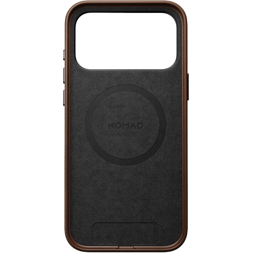 Skórzane etui NOMAD Traditional Leather Case do Apple iPhone 17 Pro Max kompatybilne z MagSafe (brown)